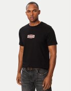GUESS JEANS Tricou M6BI09 K5324 Negru Regular Fit