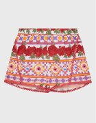 GUESS Pantalon scurți din material J3GD05 WFBN0 Relaxed Fit