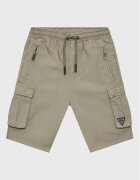 GUESS Pantalon scurți din material L2RD01 D3XN0 Regular Fit