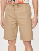 GUESS Pantalon scurți din material Mick M4GD02 WFBXA Kaki Regular Fit