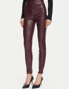 GUESS Pantaloni din imitație de piele W4BB18 WGIK0 Regular Fit