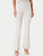 GUESS Pantaloni din material W5YB0I KCMU2 Écru Regular Fit