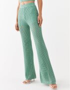 GUESS Pantaloni din material Yasmina W3GB01 Z2WK0 Relaxed Fit