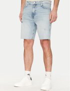 GUESS Pantaloni scurți de blugi M5GDV2 D4Z84 Slim Fit