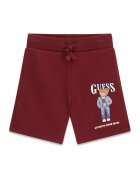 GUESS Pantaloni scurți sport N6RD02 KAD74 Regular Fit