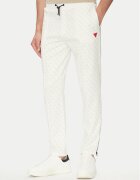 GUESS Pantaloni trening Korbin Z2BB05 FL04Q Écru Regular Fit