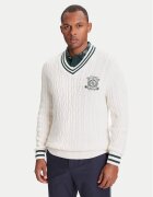 GUESS Pulover M5YR12 Z30W1 Écru Regular Fit