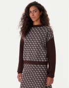 GUESS Pulover W5BR23 Z3JD2 Maro Relaxed Fit