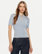 GUESS Pulover W5RR10 Z2Y72 Albastru celest Regular Fit