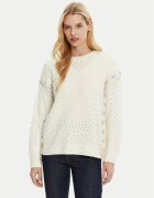 GUESS Pulover W5RR13 Z3KY0 Écru Regular Fit
