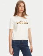 GUESS Pulover W5YR25 Z2NQ2 Écru Regular Fit