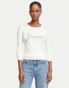 GUESS Pulover W6BR53 Z1454 Crem Regular Fit
