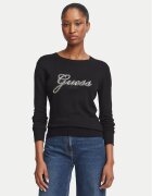 GUESS Pulover W6BR53 Z1454 Negru Regular Fit