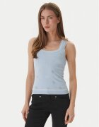 GUESS Pulover W6GR17 Z0604 Albastru celest Regular Fit