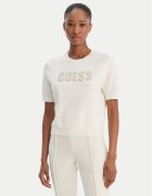 GUESS Pulover W6RR47 Z2NQ2 Écru Regular Fit