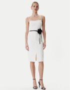 GUESS Rochie cocktail W6RK0G KC9O0 Écru Regular Fit