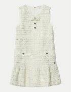GUESS Rochie de zi J5RK05 WGXO0 Écru Regular Fit
