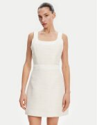 GUESS Rochie de zi W5GK77 WH610 Écru Slim Fit