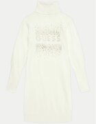 GUESS Rochie tricotată J4BK13 Z2NQ2 Écru Comfort Fit