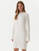 GUESS Rochie tricotată W5BK46 Z1192 Écru Regular Fit