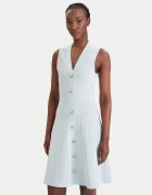GUESS Rochie tricotată W6GK53 Z0658 Albastru celest Regular Fit