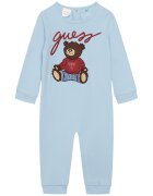 GUESS Romper H6RW01 KA6W4 Albastru celest