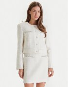 GUESS Sacou W6RL54 WJ632 Écru Regular Fit