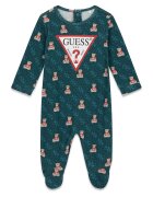 GUESS Salopetă P6BG01 K5978 Verde închis