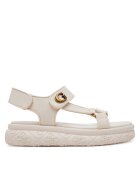 GUESS Sandale FLJLAN ELE03 Écru