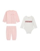 GUESS Set bluză body și pantaloni de trening H6BG05 K6014 Roz deschis Regular Fit