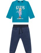GUESS Set bluză și pantalon I5BG13 I3Z14 Regular Fit