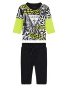 GUESS Set bluză și pantalon I6RG00 K8HM4 Regular Fit