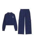 GUESS Set pulover și pantaloni din material textil J6BG01 Z1287 Regular Fit