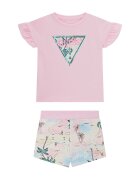 GUESS Set tricou și pantaloni scurți K6GG02 K6YW4 Regular Fit