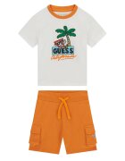 GUESS Set tricou și pantaloni scurți N6GG02 K8HM4 Regular Fit