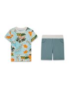 GUESS Set tricou și pantaloni scurți N6GG04 K8HM4 Regular Fit