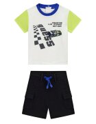 GUESS Set tricou și pantaloni scurți sport I6RG01 K8HM4 Regular Fit