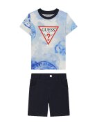 GUESS Set tricou și pantaloni scurți sport N6GG00 K8HM4 Regular Fit