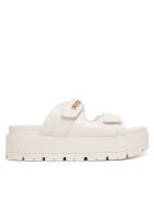 GUESS Şlapi FLJFAX ELE03 Écru
