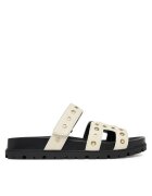 GUESS Şlapi FLPFAS ELE03 Écru