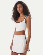 GUESS Top V6GP09 K2999 Écru Slim Fit