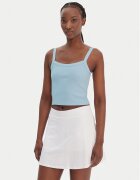 GUESS Top V6GP16 K3180 Albastru celest Regular Fit