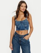 GUESS Top W5RH03 D5ACC Slim Fit
