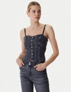 GUESS Top W6RH80 D6921 Slim Fit