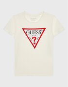 GUESS Tricou J2YI51 K6YW1 Écru Regular Fit