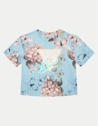 GUESS Tricou J5RI05 K6YW4 Albastru celest Boxy Fit
