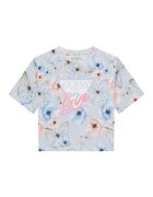 GUESS Tricou J6RI08 K6YW4 Albastru celest Regular Fit