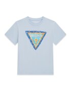 GUESS Tricou L6GI00 K8HM4 Albastru celest Regular Fit