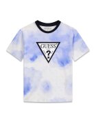 GUESS Tricou L6RI03 K8HM4 Albastru celest Regular Fit