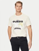 GUESS Tricou M5RI10 I3Z14 Écru Regular Fit